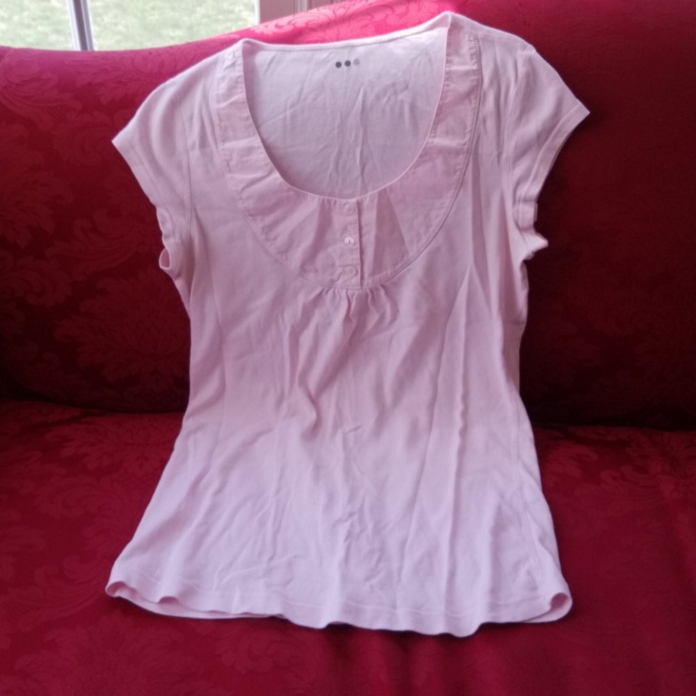 Light pink Three Dot tshirt